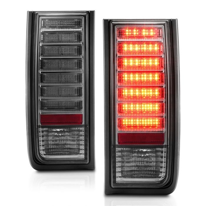 Hummer H2 SUV 03-09 Led Tail Lights Smoke