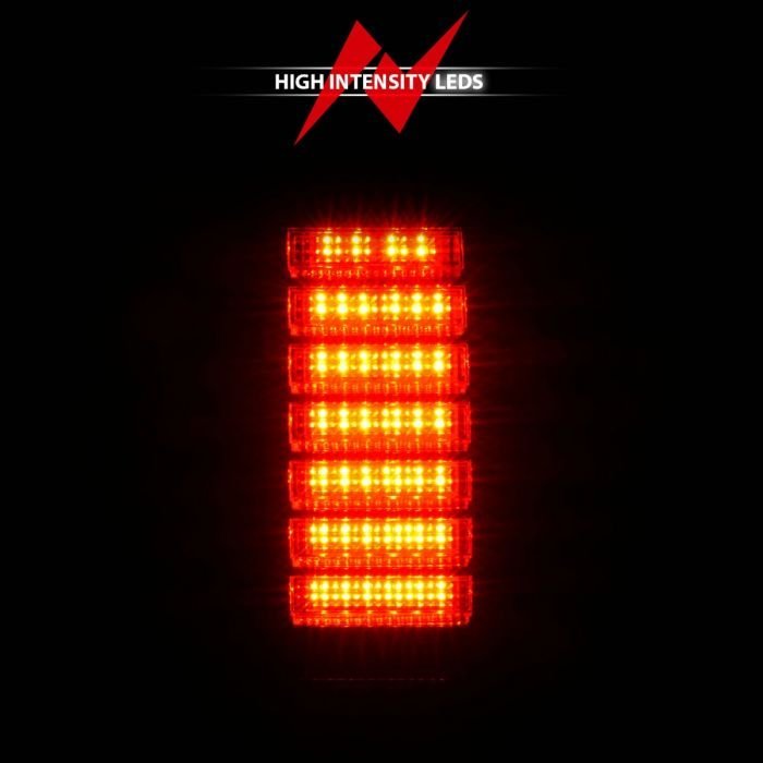 Hummer H2 SUV 03-09 Led Tail Lights Smoke