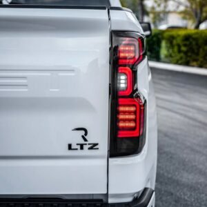 Chevy Silverado 1500 19-23 (Replaces OEM LED Tail Lights ONLY) Tail Lights OLED Red Smoked - Image 3
