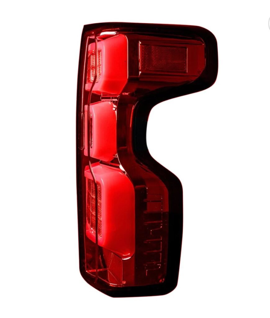 Chevy Silverado 1500 19-23 (Replaces OEM LED Tail Lights ONLY) Tail Lights OLED Red