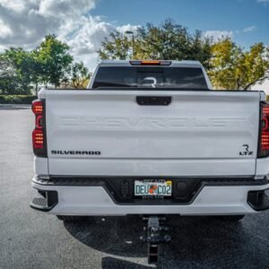 Chevy Silverado 1500 19-23 (Replaces OEM LED Tail Lights ONLY) Tail Lights OLED Red - Image 7