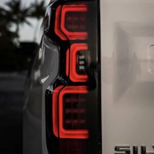 Chevy Silverado 1500 19-23 (Replaces OEM LED Tail Lights ONLY) OLED Smoked - Image 4