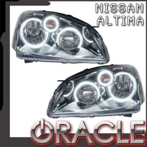 2005-2006 Nissan Altima Pre-assembled SMD Halo Headlights - Image 1