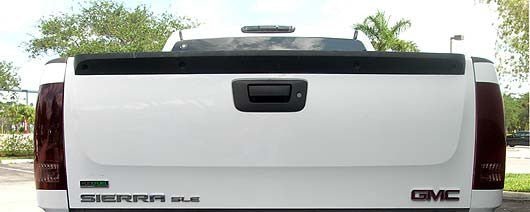 GMC Sierra 07-13 Tail Lights LED in Dark Red Smoked