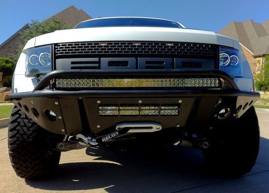 Ford F150 & Raptor 09-14 Projector Headlights CCFL Halos & DRL Smoked/Black