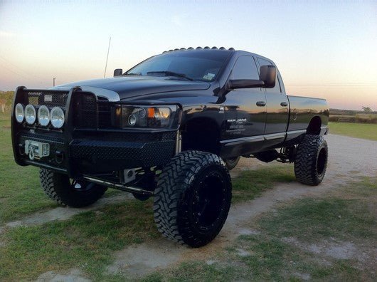 Dodge RAM 1500 06-08 & 2500/3500 06-09 Projector Headlights CCFL Halos DRL Smoked/Black