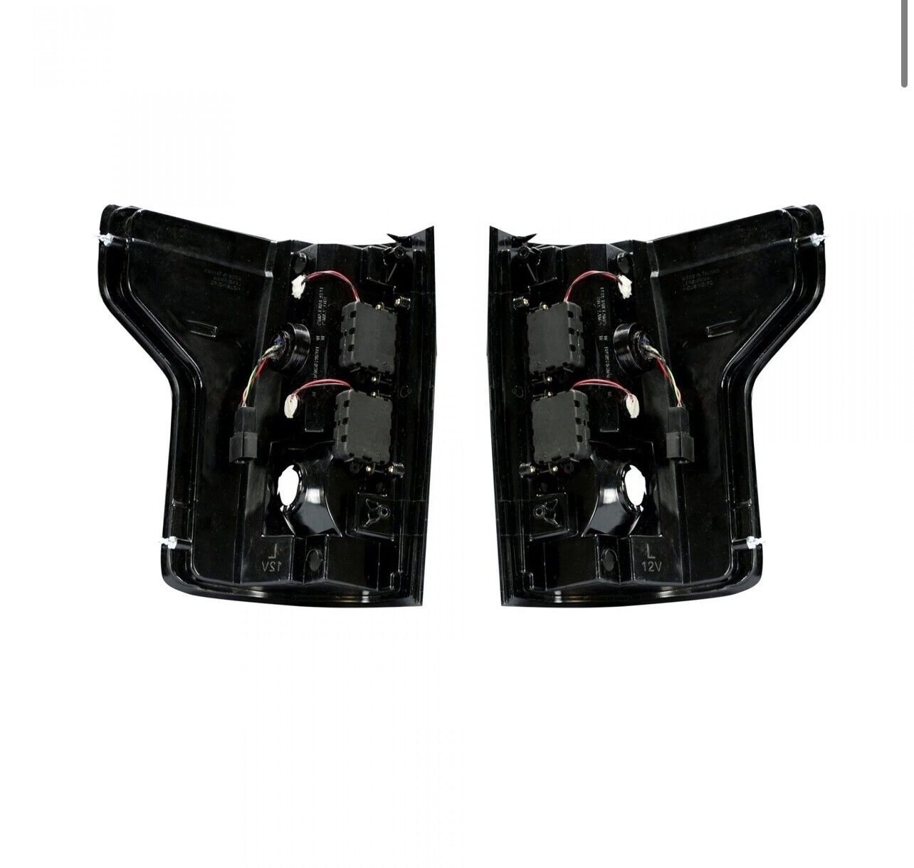 Fits Ford F150 18-20 (Replaces OEM Halogen) OLED tail Lights Red Smoke By RECON - Image 7