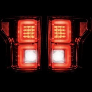 Fits Ford F150 18-20 (Replaces OEM Halogen) Tail Lights OLED Red By RECON - Image 5