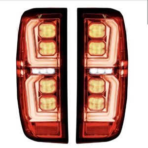 Fits GMC Sierra 1500 19-21 / 2500 3500 20-21 Replaces OEM HALOGEN Tail Lights - Image 3