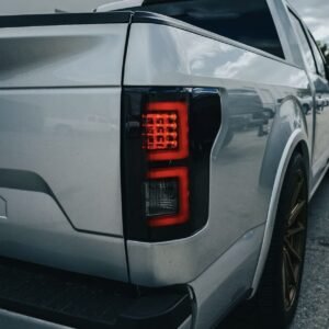 Fits Ford F150 18-20 (Replaces OEM Halogen) Tail Lights OLED Red By RECON - Image 3