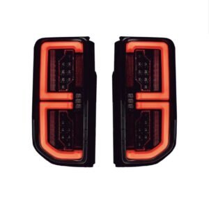 2021-2023 FITS Ford Bronco Lens BY RECON OLED TAIL LIGHTS - Smoked - Image 2