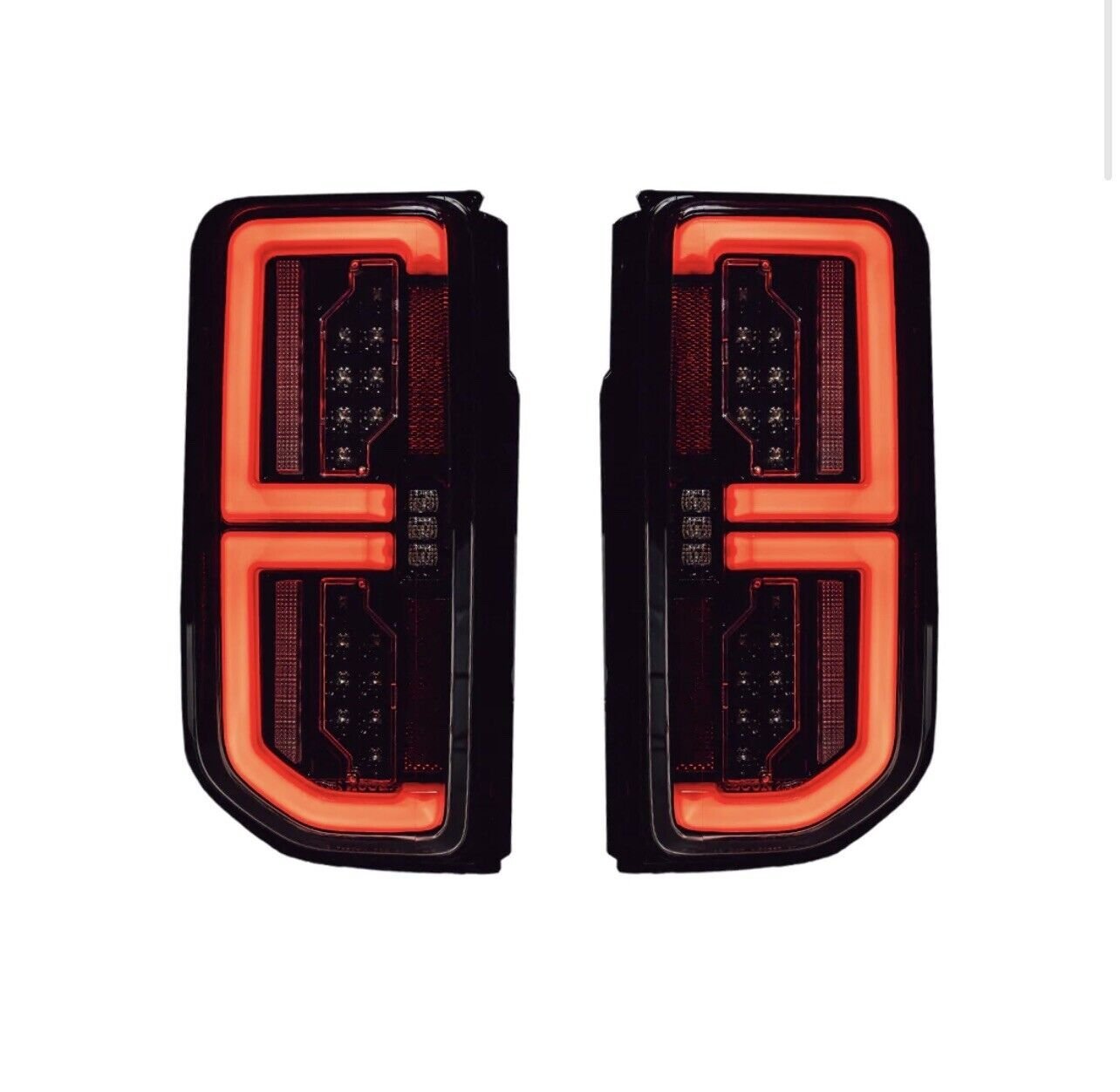 2021-2023 FITS Ford Bronco Lens BY RECON OLED TAIL LIGHTS - Smoked - Image 2