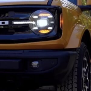 Fits 2021-2023 Ford Bronco Infiniti Xb Led Headlights /White DRL By Coplus - Image 1