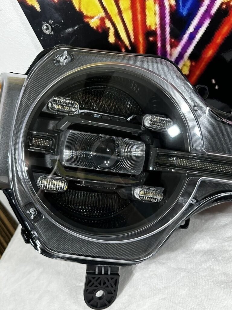 Fits 2021-2023 Ford Bronco Infiniti Xb Led Headlights /White DRL By Coplus