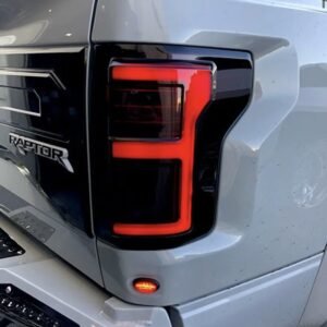 2015-2017 Recon 264268LEDBK Tail Lights Oled in for Ford F150/raptor Smoked - Image 1