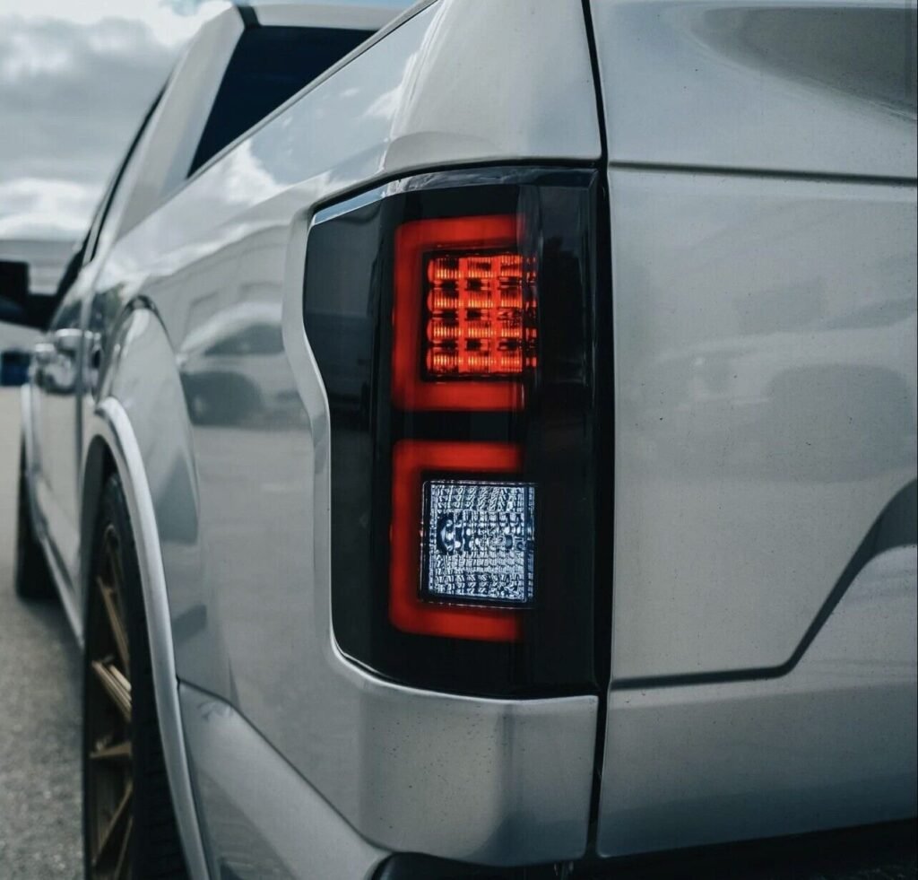 Fits Ford F150 18-20 (Replaces OEM Halogen) Tail Lights OLED Red By RECON
