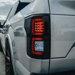 Fits Ford F150 18-20 (Replaces OEM Halogen) Tail Lights OLED Red By RECON - Image 1