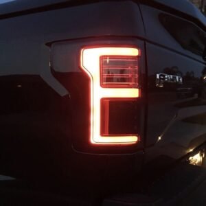 2015-2017 Recon 264268LEDBK Tail Lights Oled in for Ford F150/raptor Smoked - Image 7