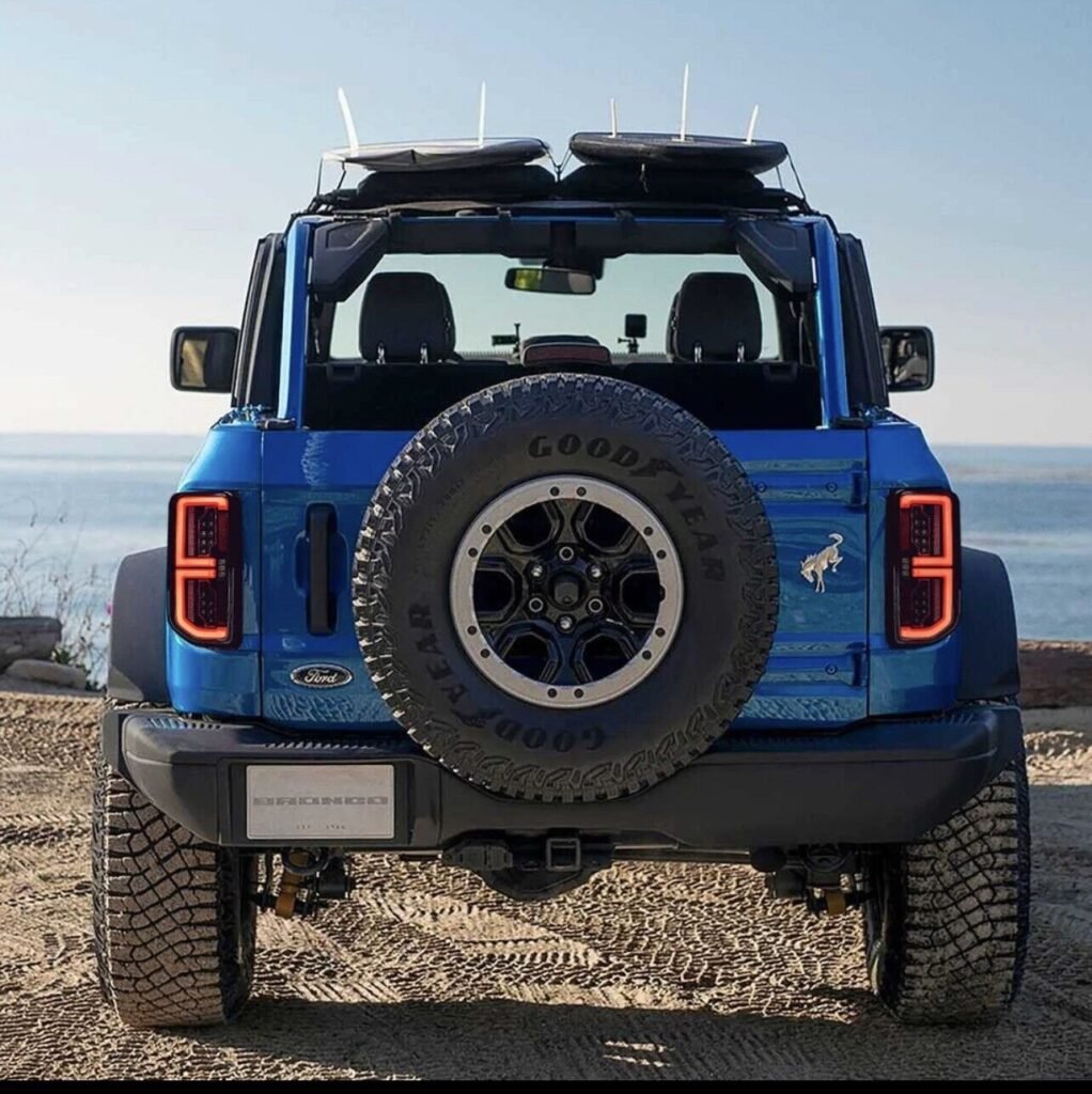 2021-2023 FITS Ford Bronco Lens BY RECON OLED TAIL LIGHTS - Smoked