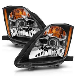 Nissan 350Z 03-05 Projector Headlights Black - Image 5