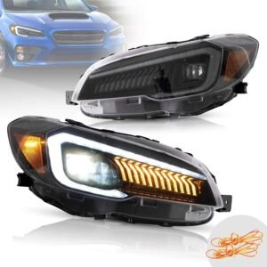 VLAND LED Dual Beam Projector Headlights For Subaru WRX 2015-2021 [DOT. SAE.] - Image 2