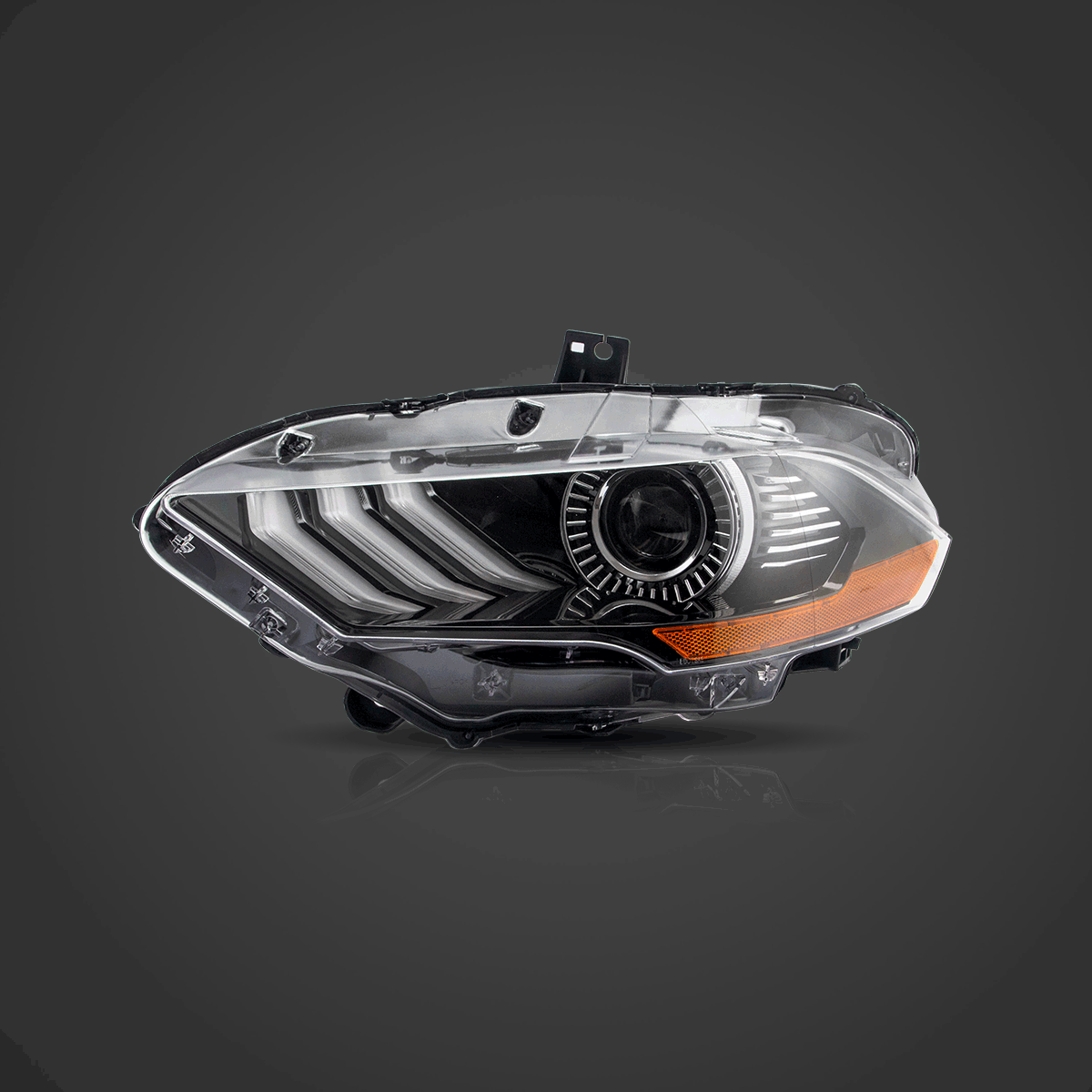 VLAND LED & RGB Projector Headlights For Ford Mustang GT and EcoBoost Models 2018-2022 - Image 5