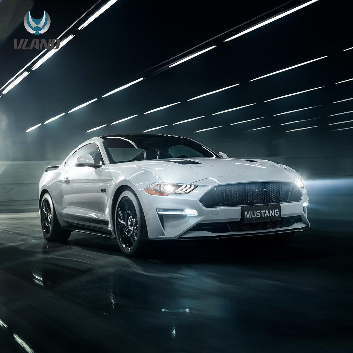 VLAND LED & RGB Projector Headlights For Ford Mustang GT and EcoBoost Models 2018-2022 - Image 14