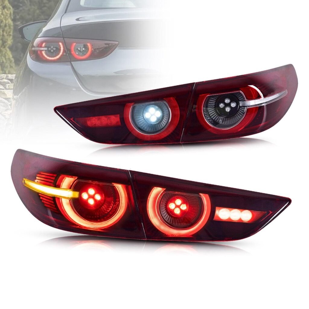 VLAND LED Tail Lights For Mazda 3 Axela Sedan 2019-2021