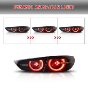 VLAND LED Tail Lights For Mazda 3 Axela Sedan 2019-2021 - Image 7