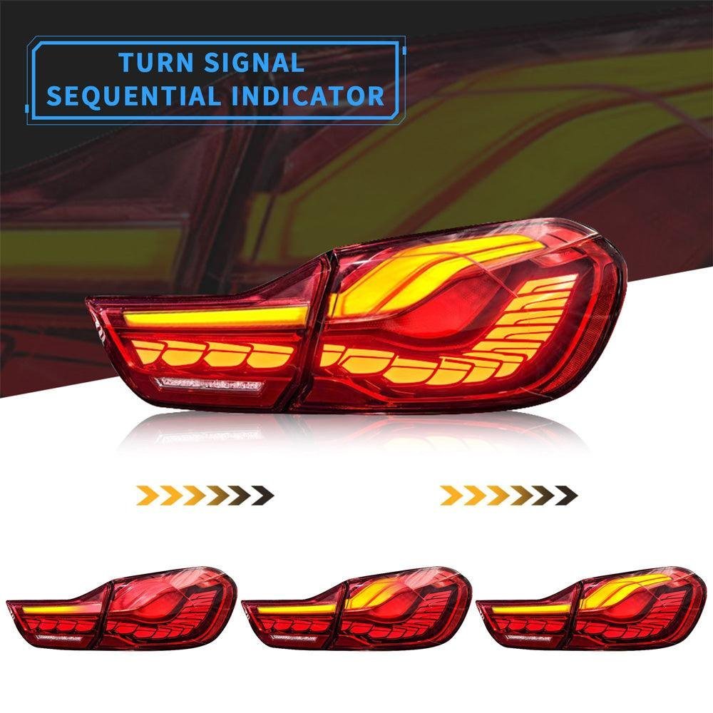VLAND Oled Tail Lights For BMW M4 GTS F32 F33 F82 F36 F83 4-Series 2013-2020