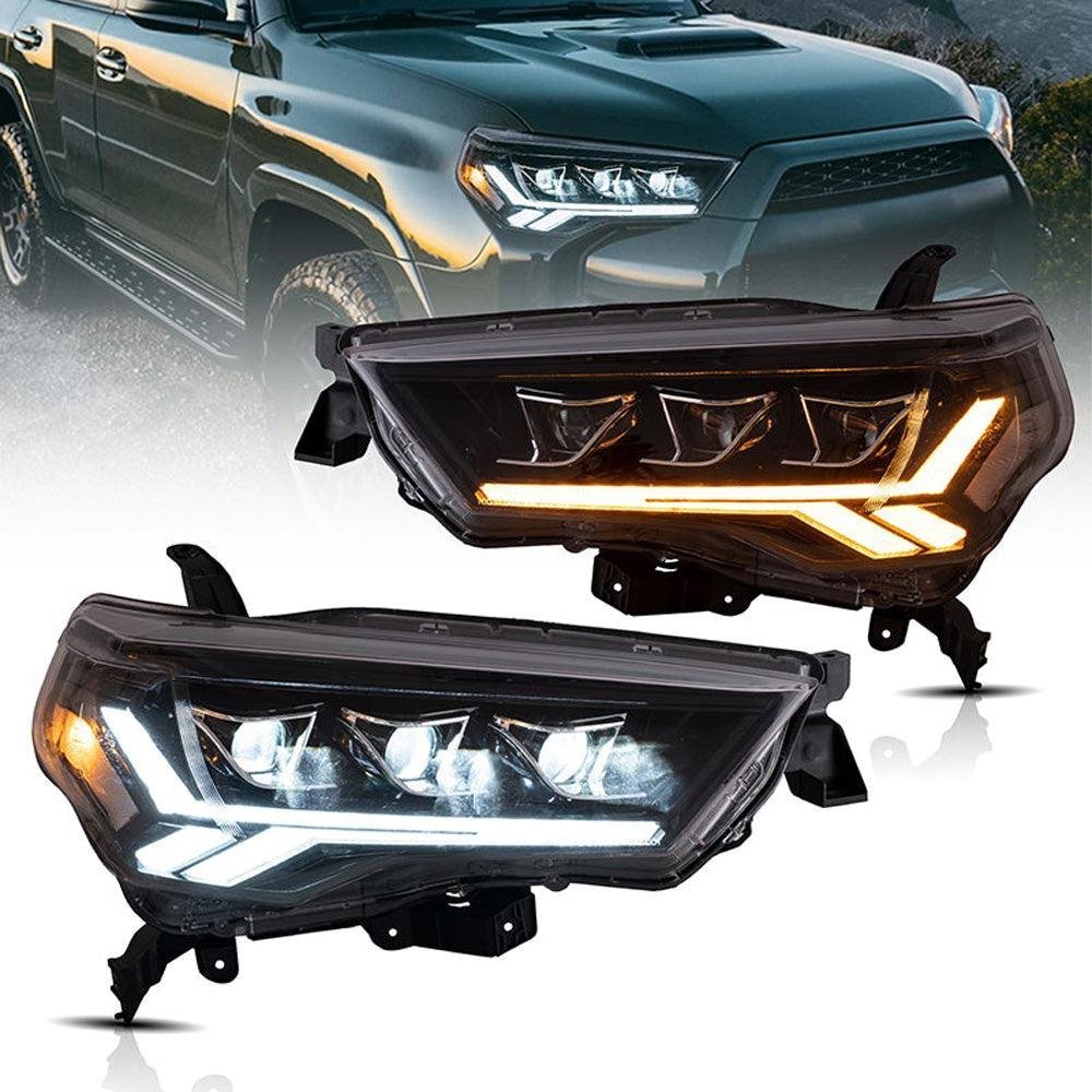 VLAND Reflector Headlights For Toyota 4Runner 2014-2021 [DOT.]