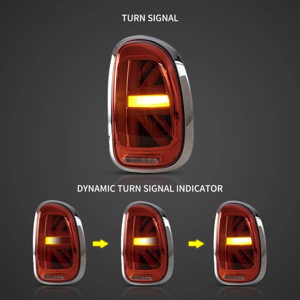 10-16 Mini Cooper Countryman R60 Vland LED Tail Lights With Dynamic Welcome Lighting