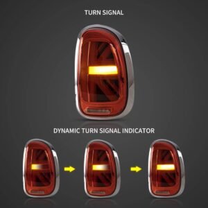10-16 Mini Cooper Countryman R60 Vland LED Tail Lights With Dynamic Welcome Lighting - Image 9