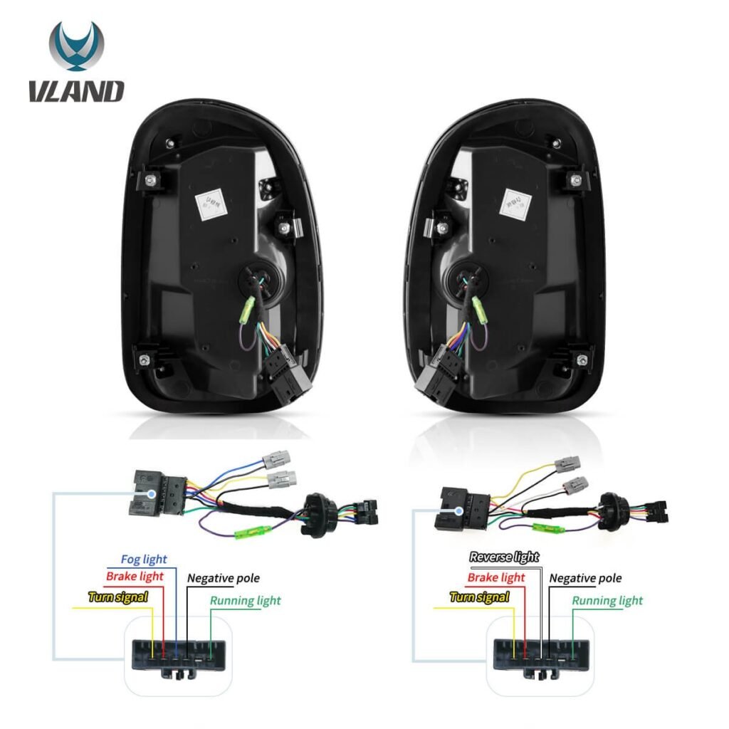 10-16 Mini Cooper Countryman R60 Vland LED Tail Lights With Dynamic Welcome Lighting