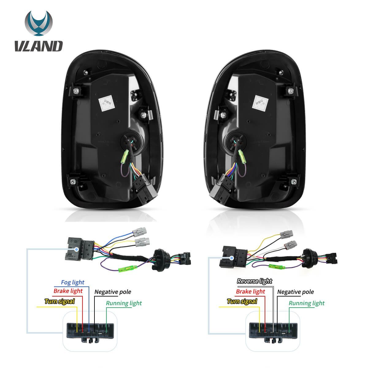 10-16 Mini Cooper Countryman R60 Vland LED Tail Lights With Dynamic Welcome Lighting - Image 10