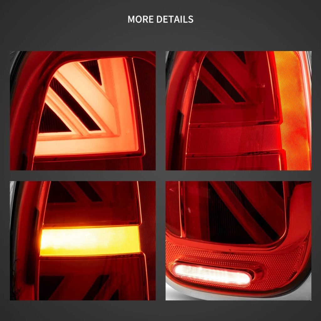 10-16 Mini Cooper Countryman R60 Vland LED Tail Lights With Dynamic Welcome Lighting